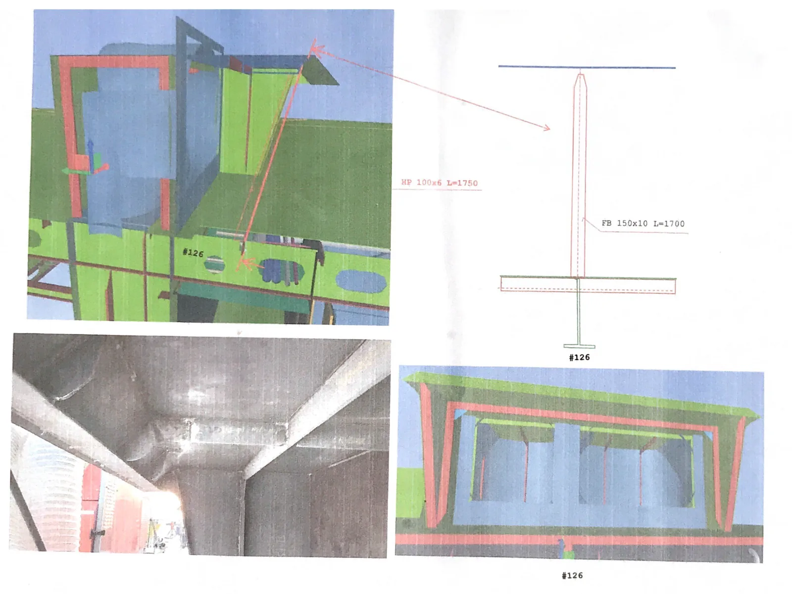 Technical drawing: isometric view